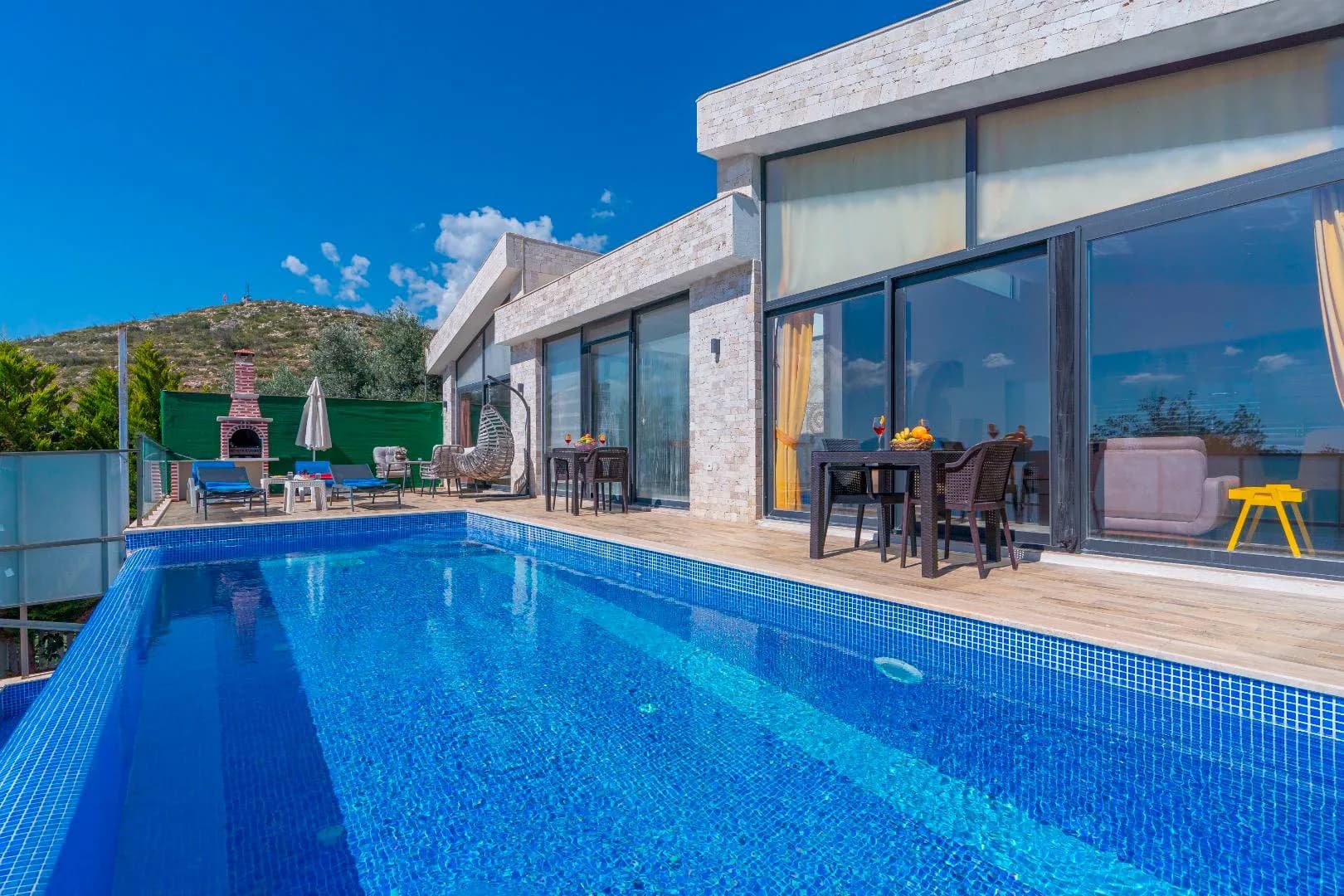 Kaş Üzümlü'de Muhteşem Doğada, Özel Havuzlu, 2+1 Villa görsel 3