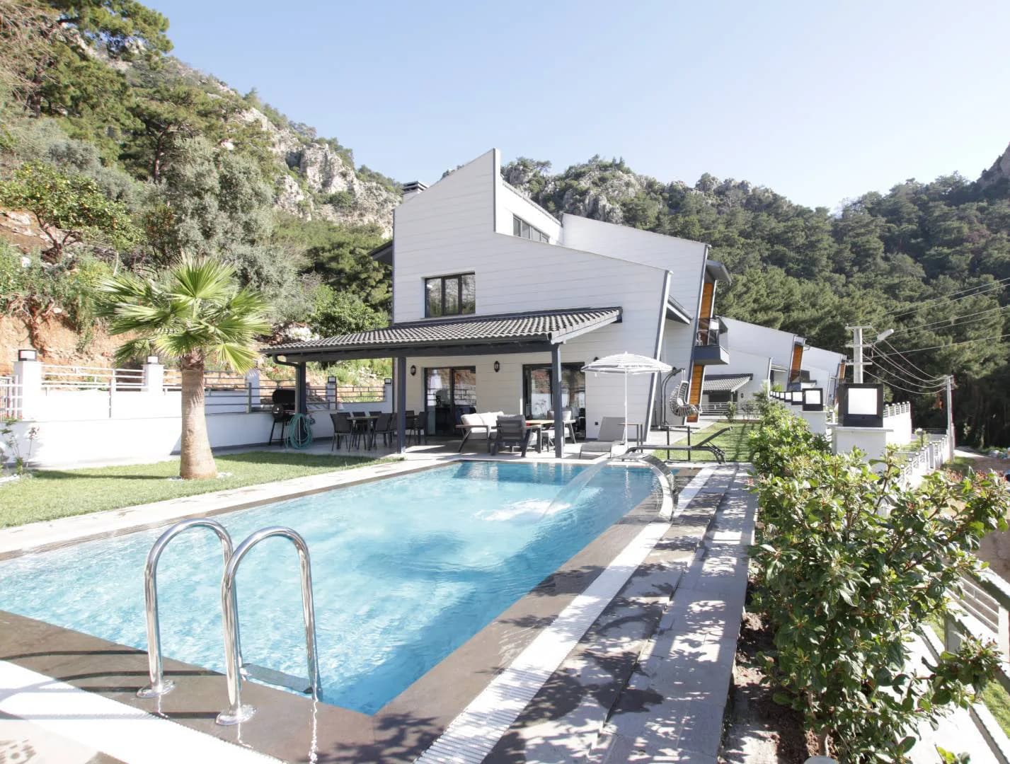 Marmaris Turunç'ta Kalabalık Ailelere Uygun, Özel Havuzlu, Kiralık Villa görsel 2